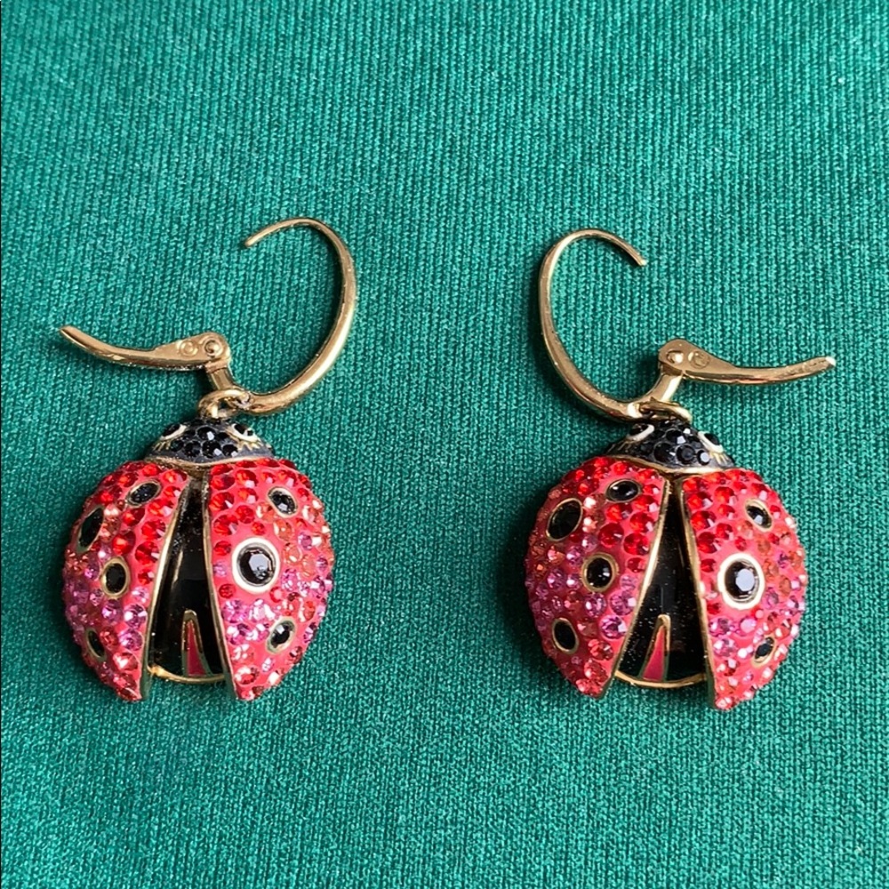 Swarovski Ladybug earrings